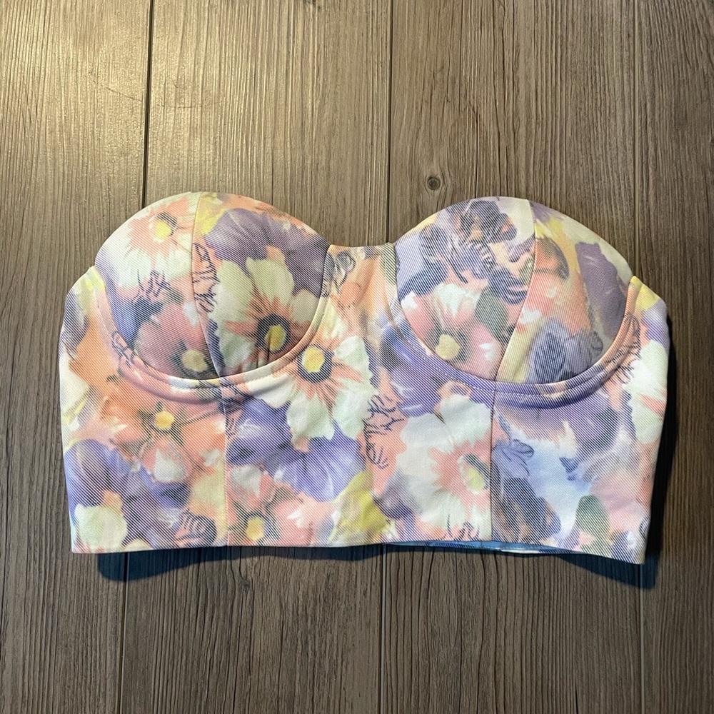 Beautiful Floral tube top